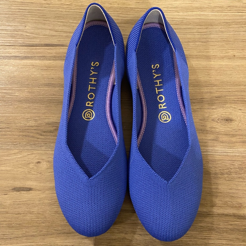 Blue Rothy’s Size 9.5